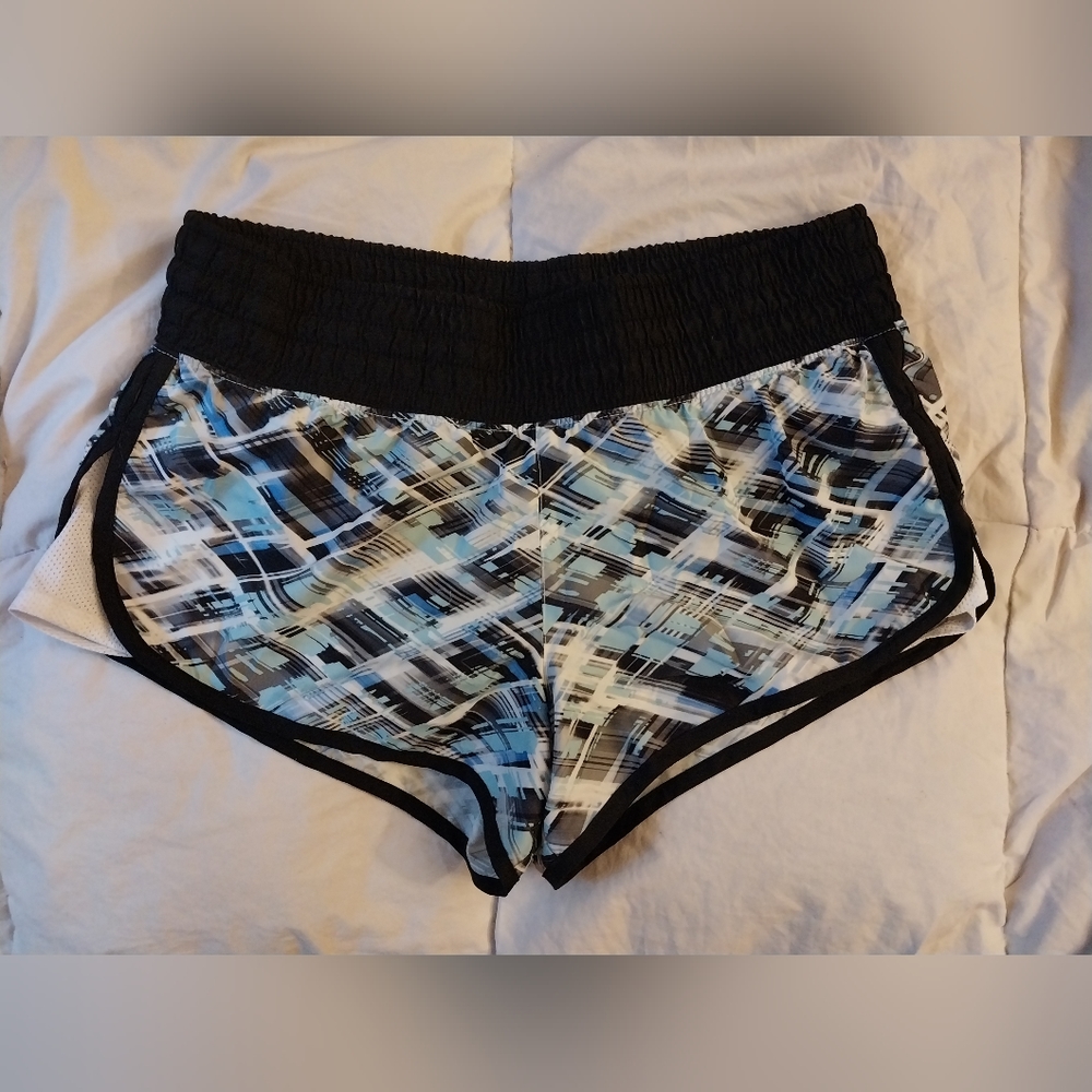 So Juniors Athletic Shorts w Drawstring & Underwear Liner Size Medium Multicolor